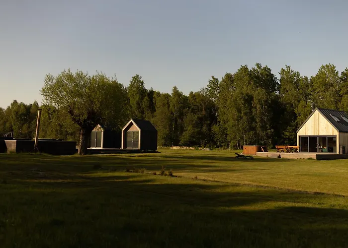 Nowoczesny Drewniany Domek Chill House